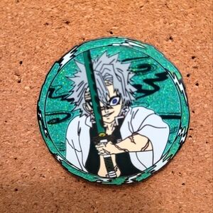 Demon Slayer Anime Wind Pillar Sanemi Pin
